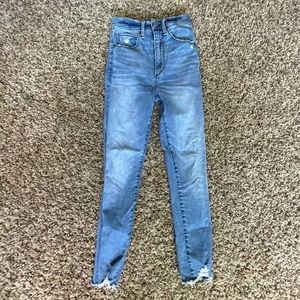 Abercrombie & Fitch ultra high rise ankle